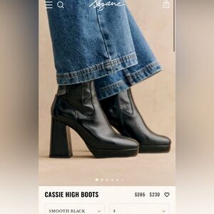 Sezane Cassie High Boots